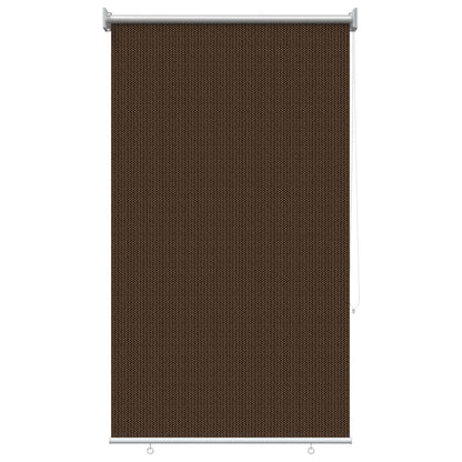 Buitenrolgordijn 90% UV-blok Bruin 80 x 230 cm HDPE
