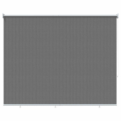 Buitenrolgordijn 90% UV-blok Lichtgrijs 180 x 140 cm HDPE