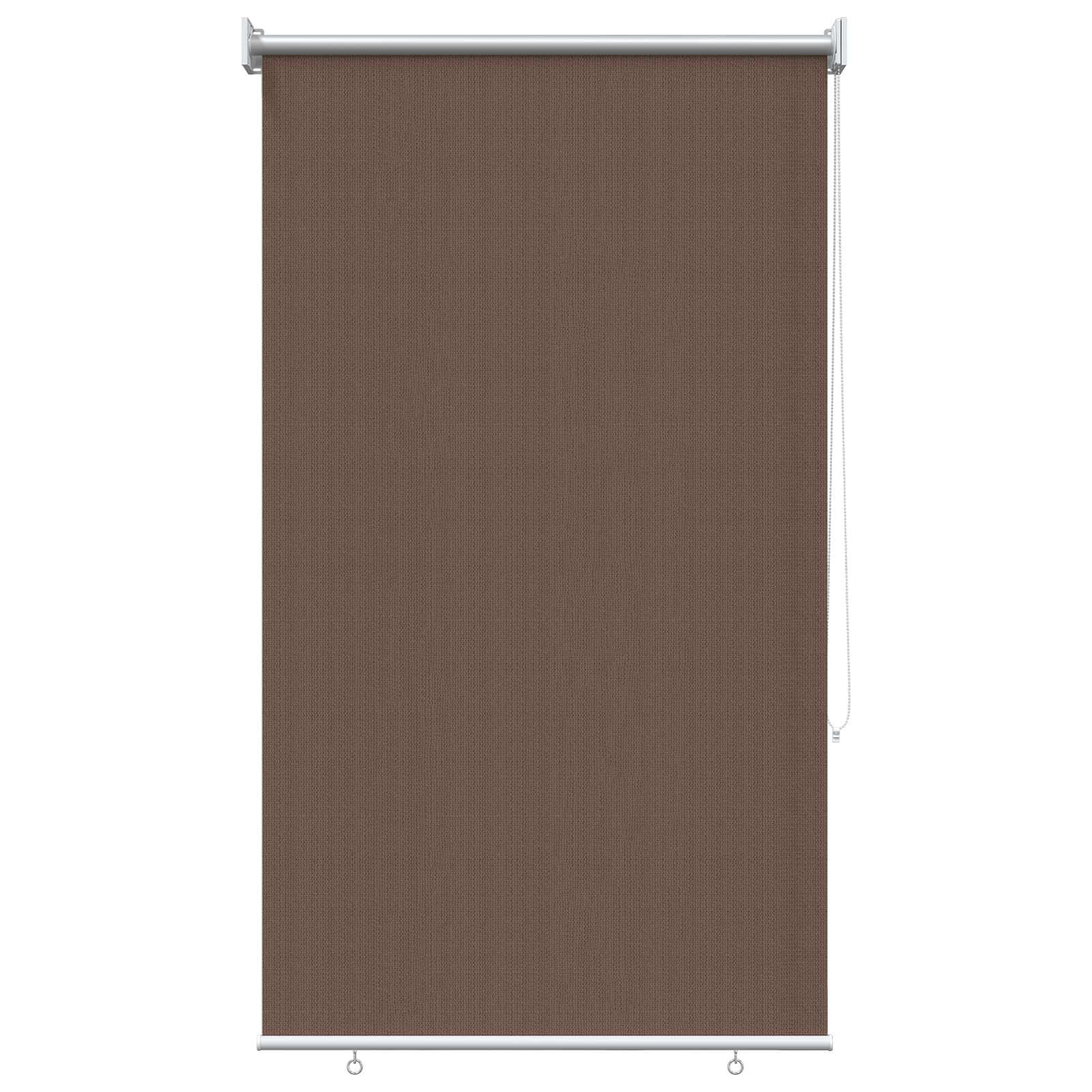 Buitenrolgordijn 90% UV-blok Taupe 80 x 140 cm HDPE