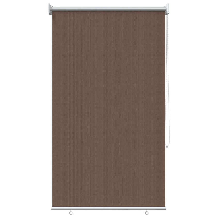 Buitenrolgordijn 90% UV-blok Taupe 100 x 140 cm HDPE