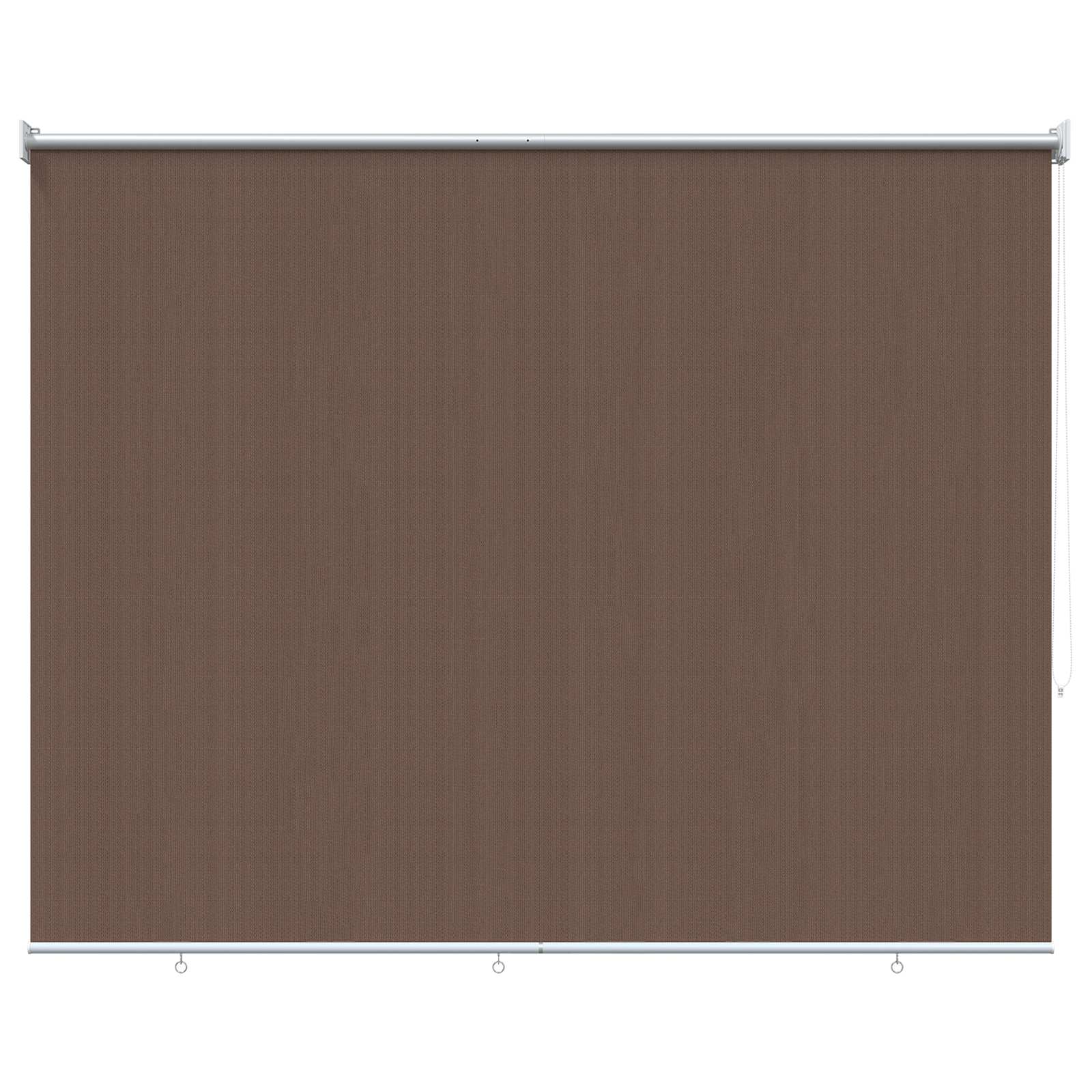 Buitenrolgordijn 90% UV-blok Taupe 120 x 140 cm HDPE