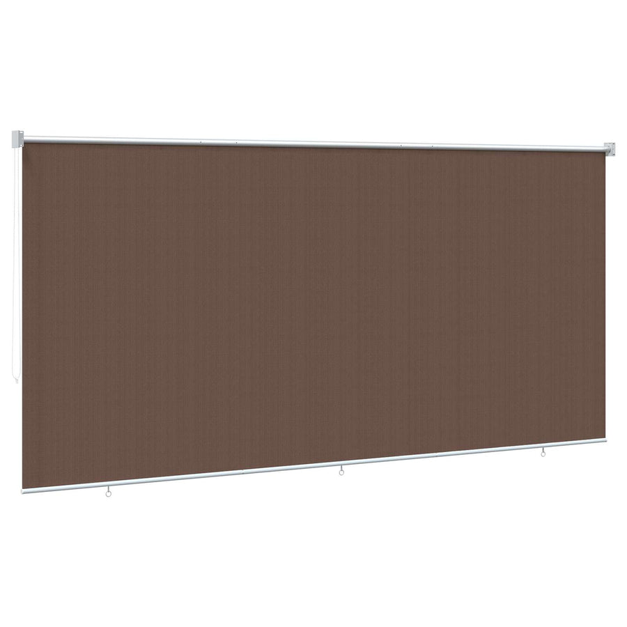 Buitenrolgordijn 90% UV-blok Taupe 350 x 140 cm HDPE