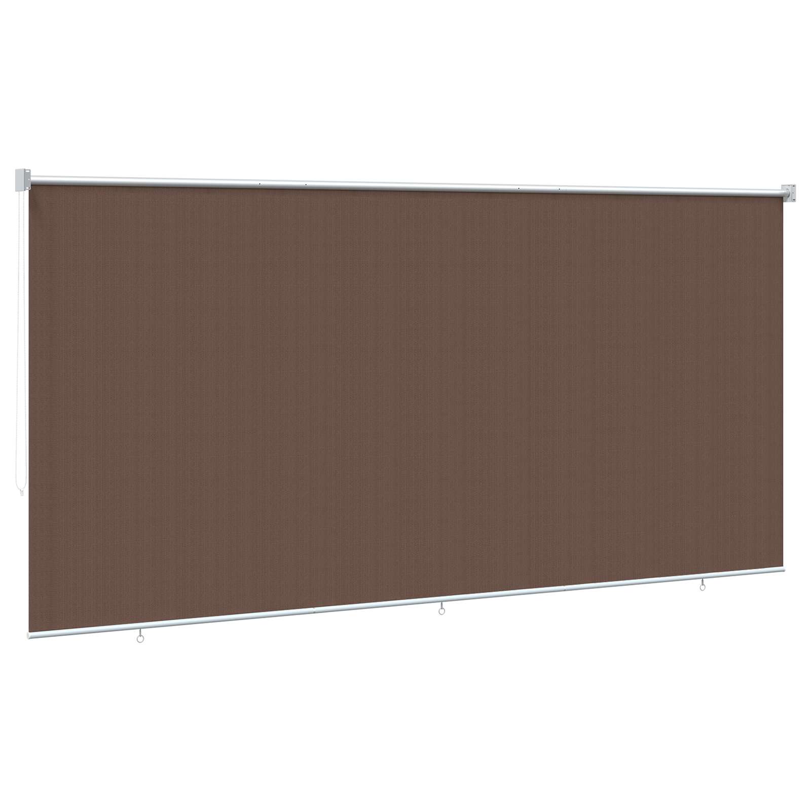 Buitenrolgordijn 90% UV-blok Taupe 240 x 230 cm HDPE