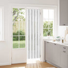 Insect Screen Chenille Light Grey and White. 56 x 200 cm