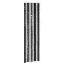 Insecten Gordijn Chenille Grijs en zwart 56 x 185 cm 100% PP