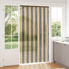 Insectengordijn 118x220 cm donkerbruin beige