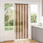 Insectengordijn 90x220 cm bruin beige chenille