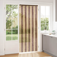 Insecten Gordijn Chenille Bruin en beige 90 x 220 cm 100% PP