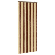 Insecten Gordijn Chenille Bruin en beige 100 x 230 cm 100% PP