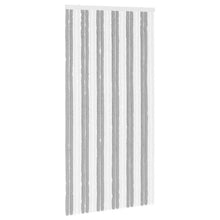 Insecten Gordijn Chenille Grijs en Wit 100 x 200 cm 100% PP