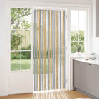 Insect Screen Chenille Grey and Beige 90 x 220 cm 100% PP