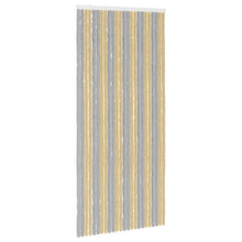 Insecten Gordijn Chenille Grijs en Beige 100 x 220 cm 100% PP