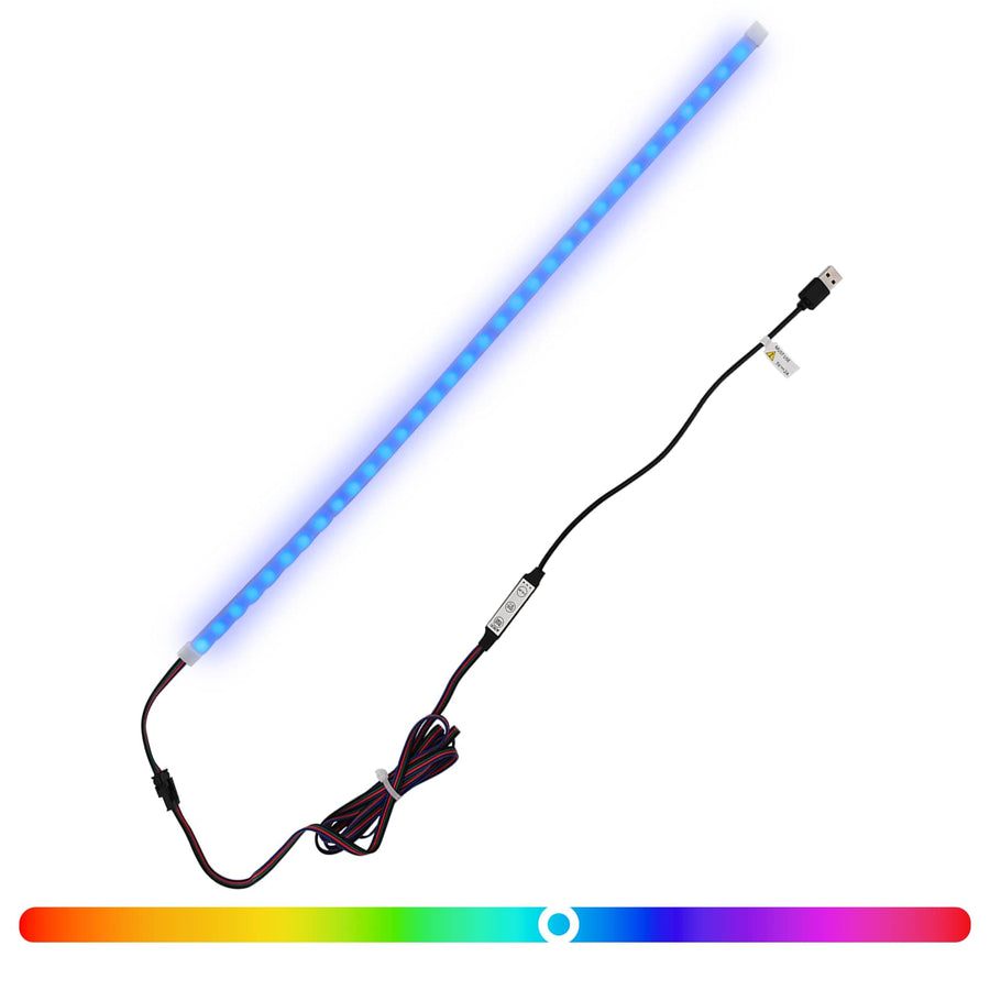 LED-strip 55 cm Meerkleurig PVC