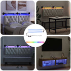 LED-strip 110 cm Meerkleurig PVC
