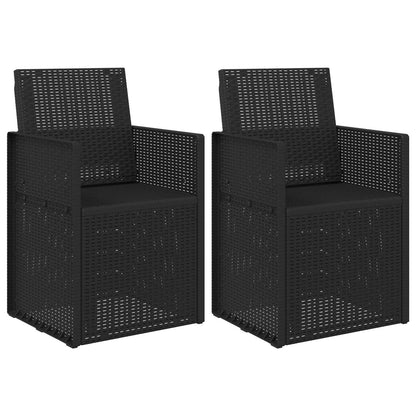 Tuin Eetstoelen 2 pcs Antraciet 53 x 47 x 88,5 cm PP