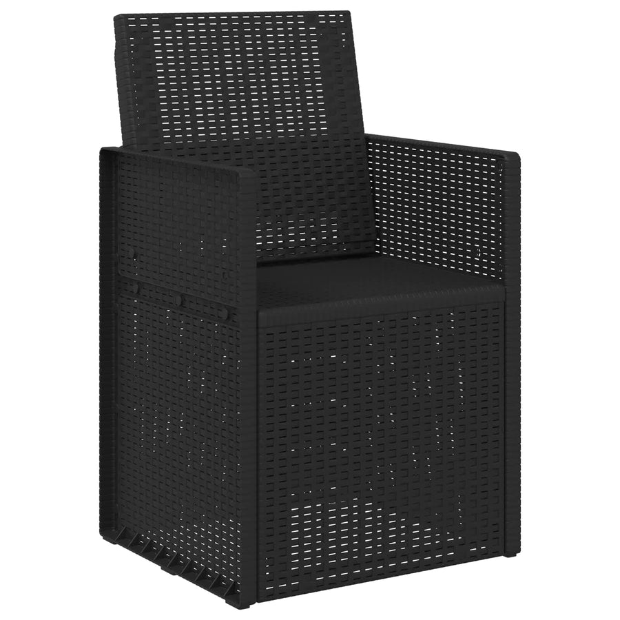 Tuin Eetstoelen 2 pcs Antraciet 53 x 47 x 88,5 cm PP
