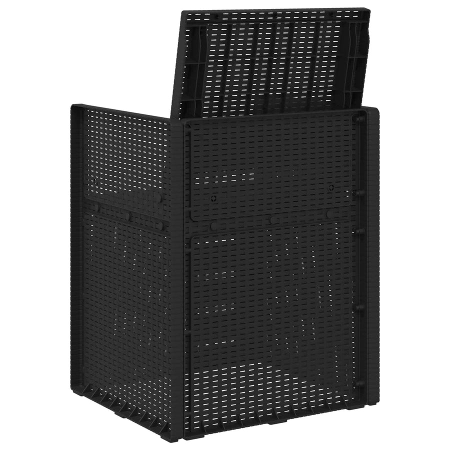 Tuin Eetstoelen 2 pcs Antraciet 53 x 47 x 88,5 cm PP