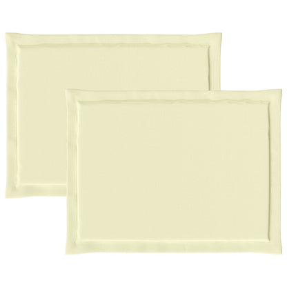Zitkussens 2 st. Crème 47 x 36 x 2 cm Polyester
