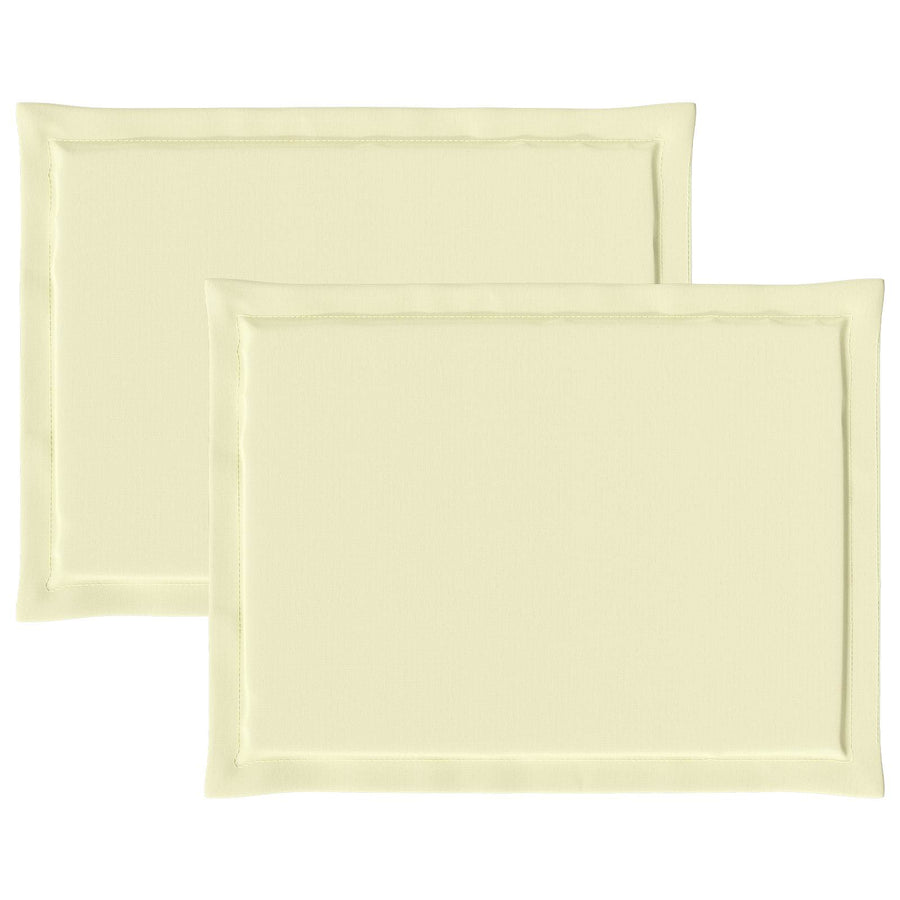 Zitkussens 2 st. Crème 47 x 36 x 2 cm Polyester