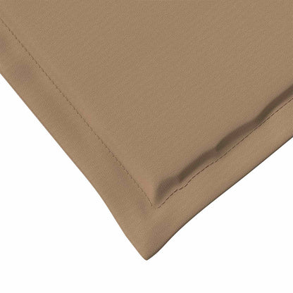 Zitkussens 2 pcs Taupe 47 x 36 x 2 cm Polyester