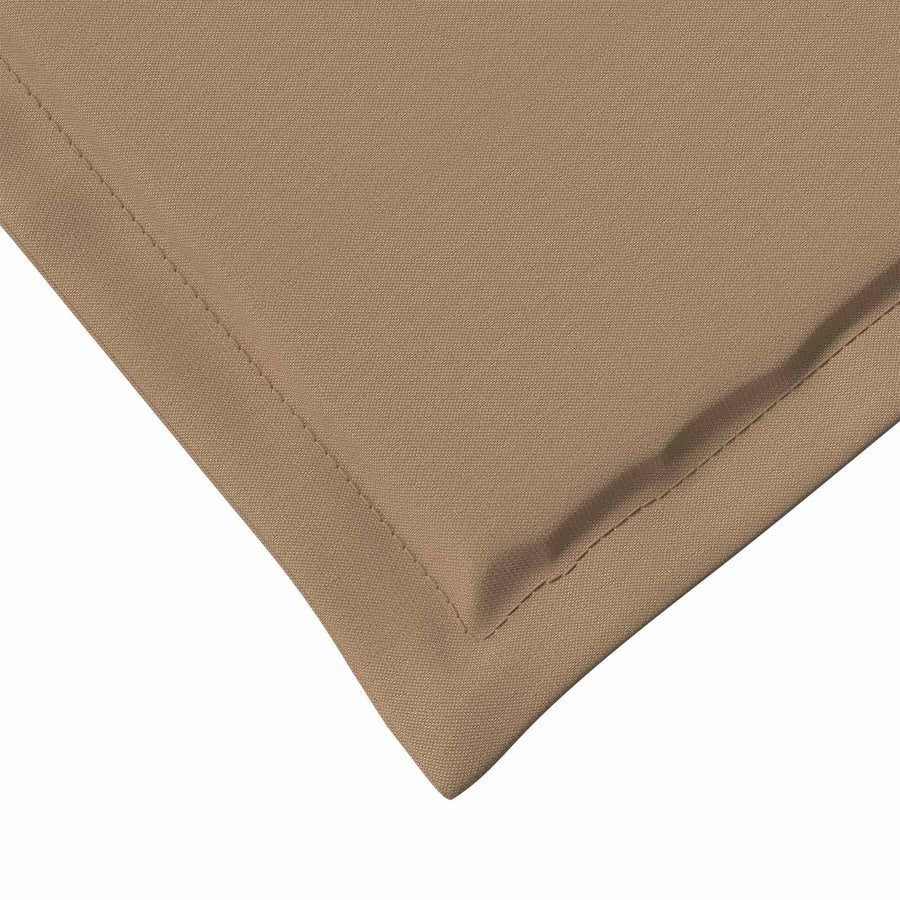 Zitkussens 2 pcs Taupe 47 x 36 x 2 cm Polyester