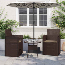 Zitkussens 2 pcs Taupe 47 x 36 x 2 cm Polyester