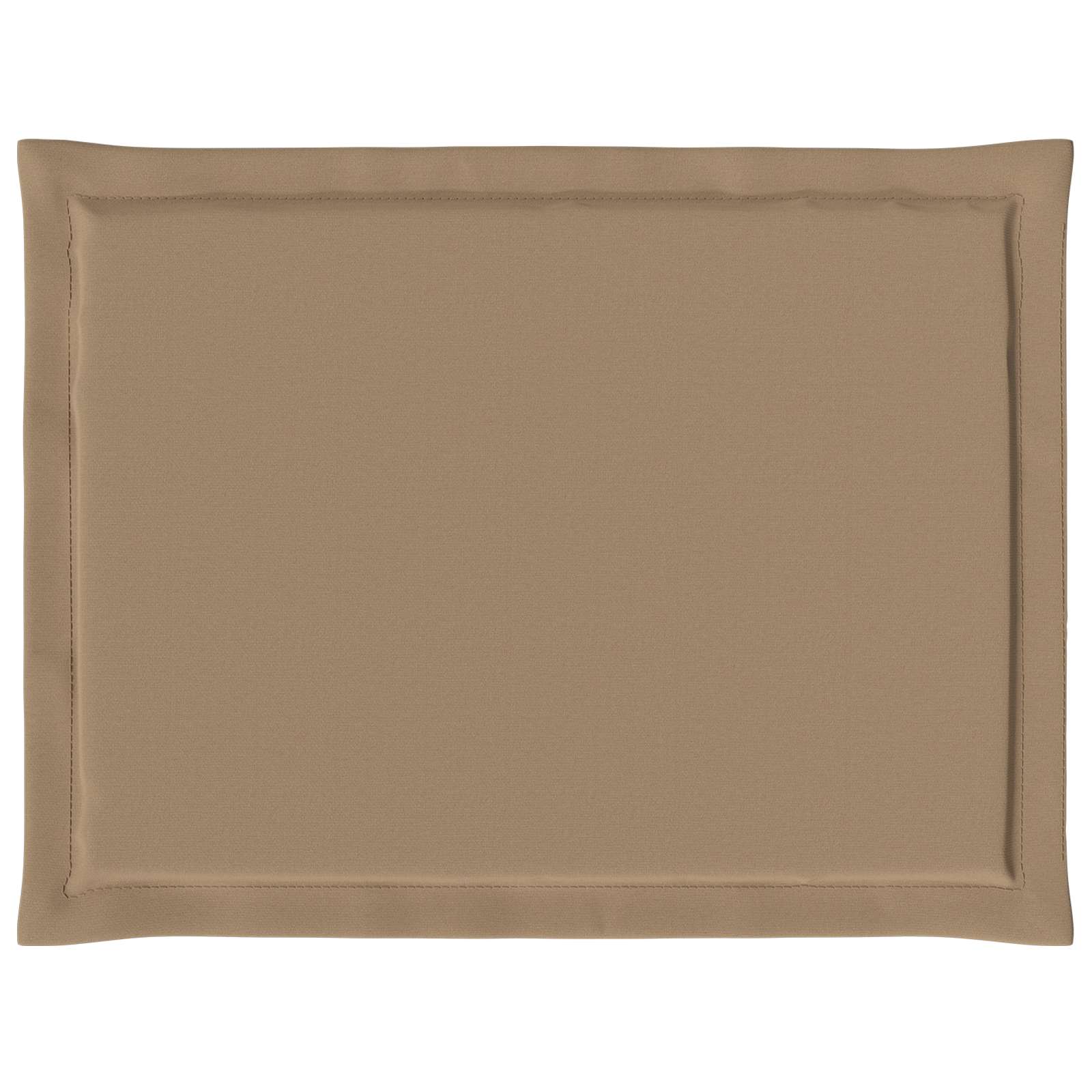 Zitkussens 2 pcs Taupe 47 x 36 x 2 cm Polyester