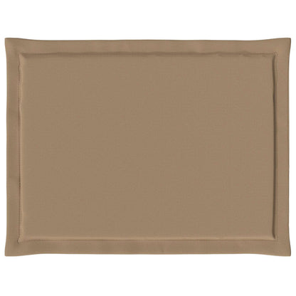 Zitkussens 2 pcs Taupe 47 x 36 x 2 cm Polyester