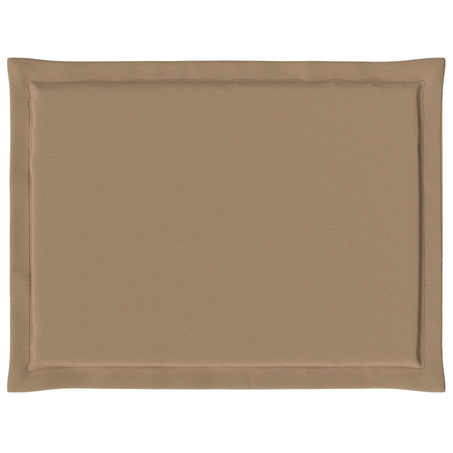 Zitkussens 2 pcs Taupe 47 x 36 x 2 cm Polyester