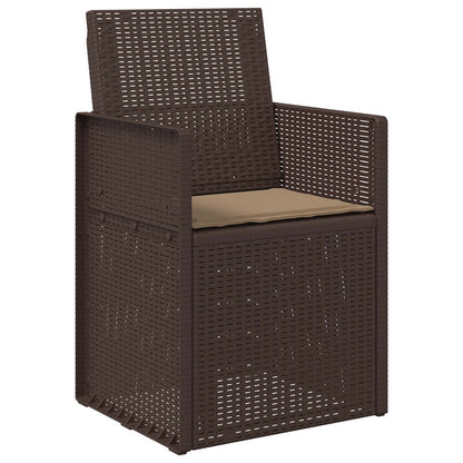Zitkussens 2 pcs Taupe 47 x 36 x 2 cm Polyester