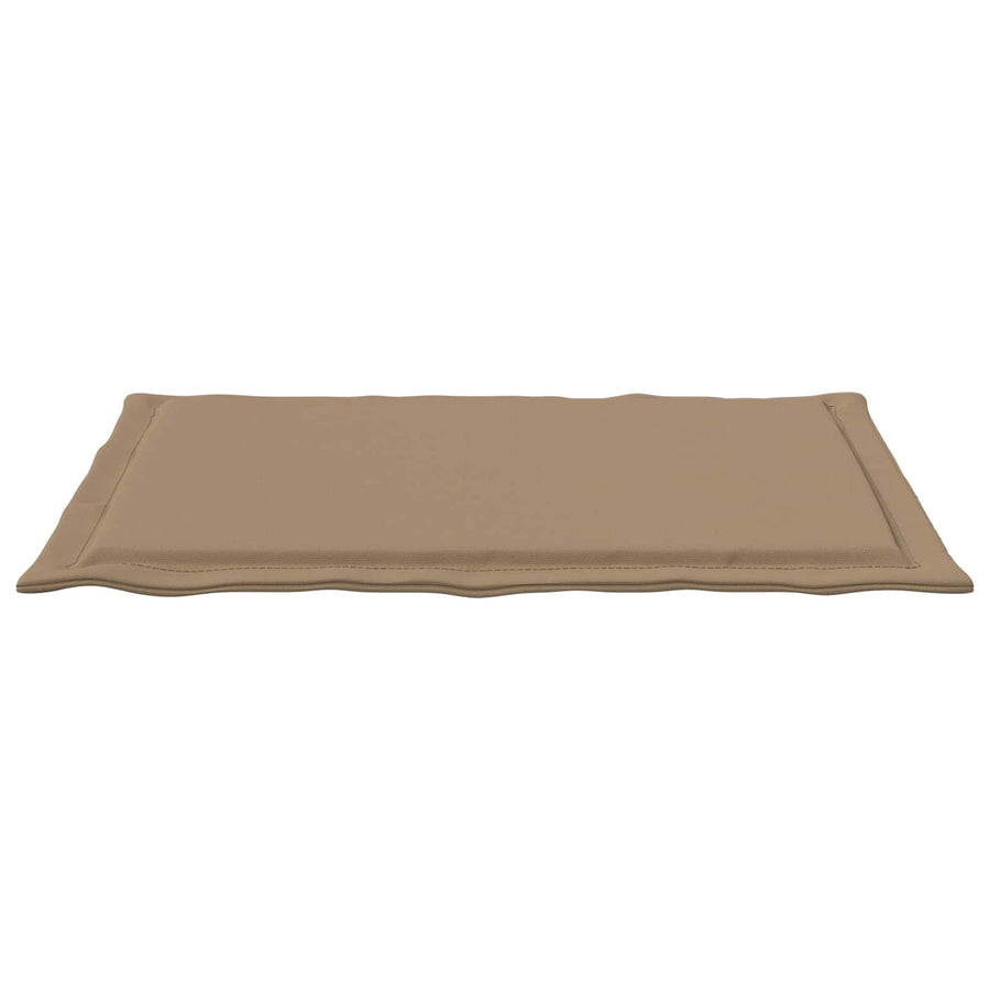 Zitkussens 2 pcs Taupe 47 x 36 x 2 cm Polyester