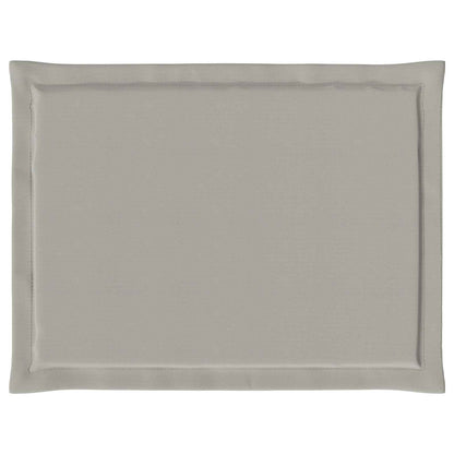 Zitkussens 2 pcs Lichtgrijs 47 x 36 x 2 cm Polyester