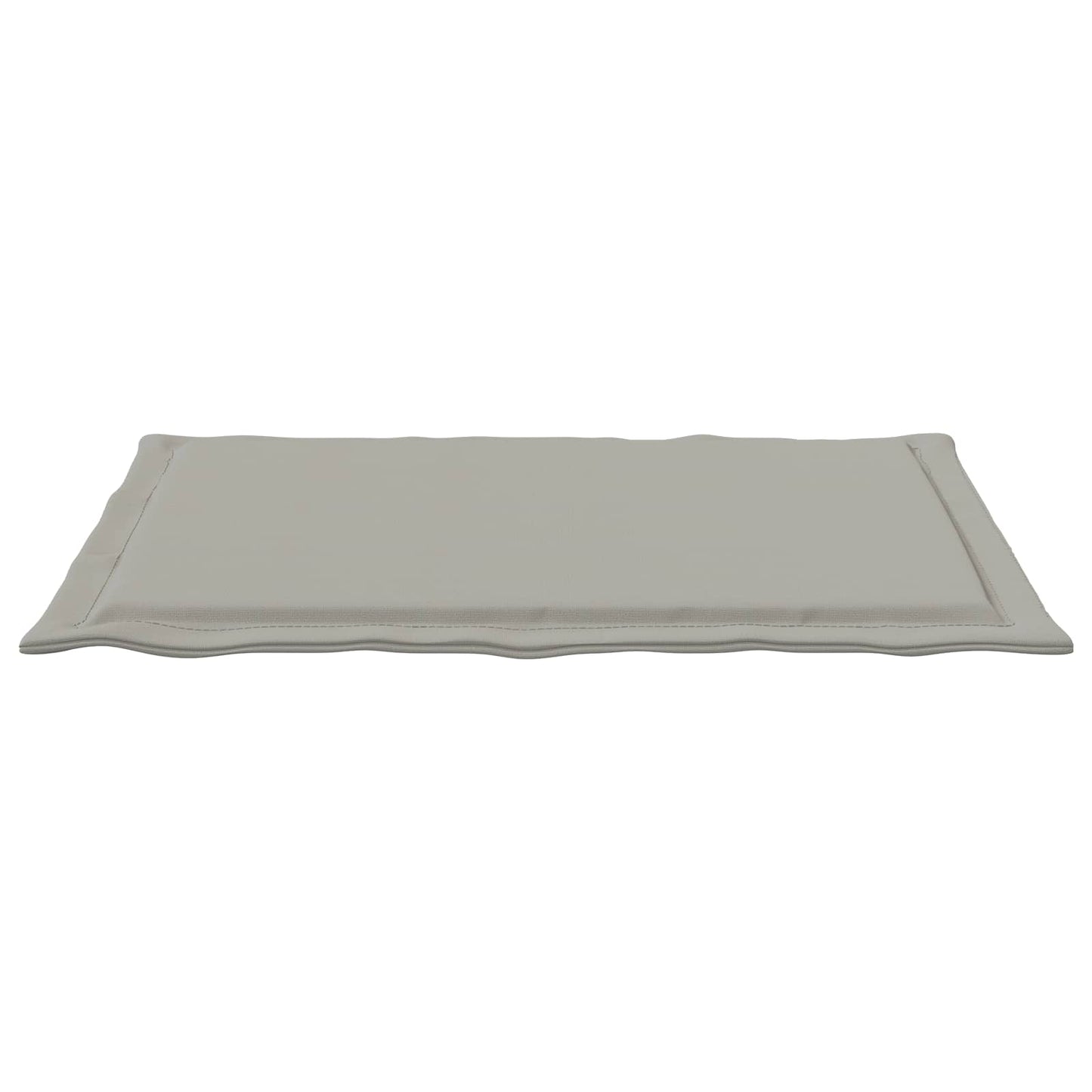 Zitkussens 2 pcs Lichtgrijs 47 x 36 x 2 cm Polyester