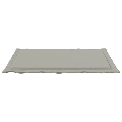 Zitkussens 2 pcs Lichtgrijs 47 x 36 x 2 cm Polyester