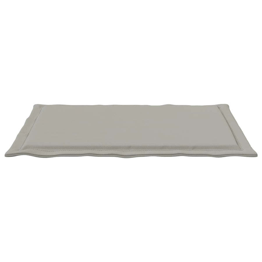 Zitkussens 2 pcs Lichtgrijs 47 x 36 x 2 cm Polyester