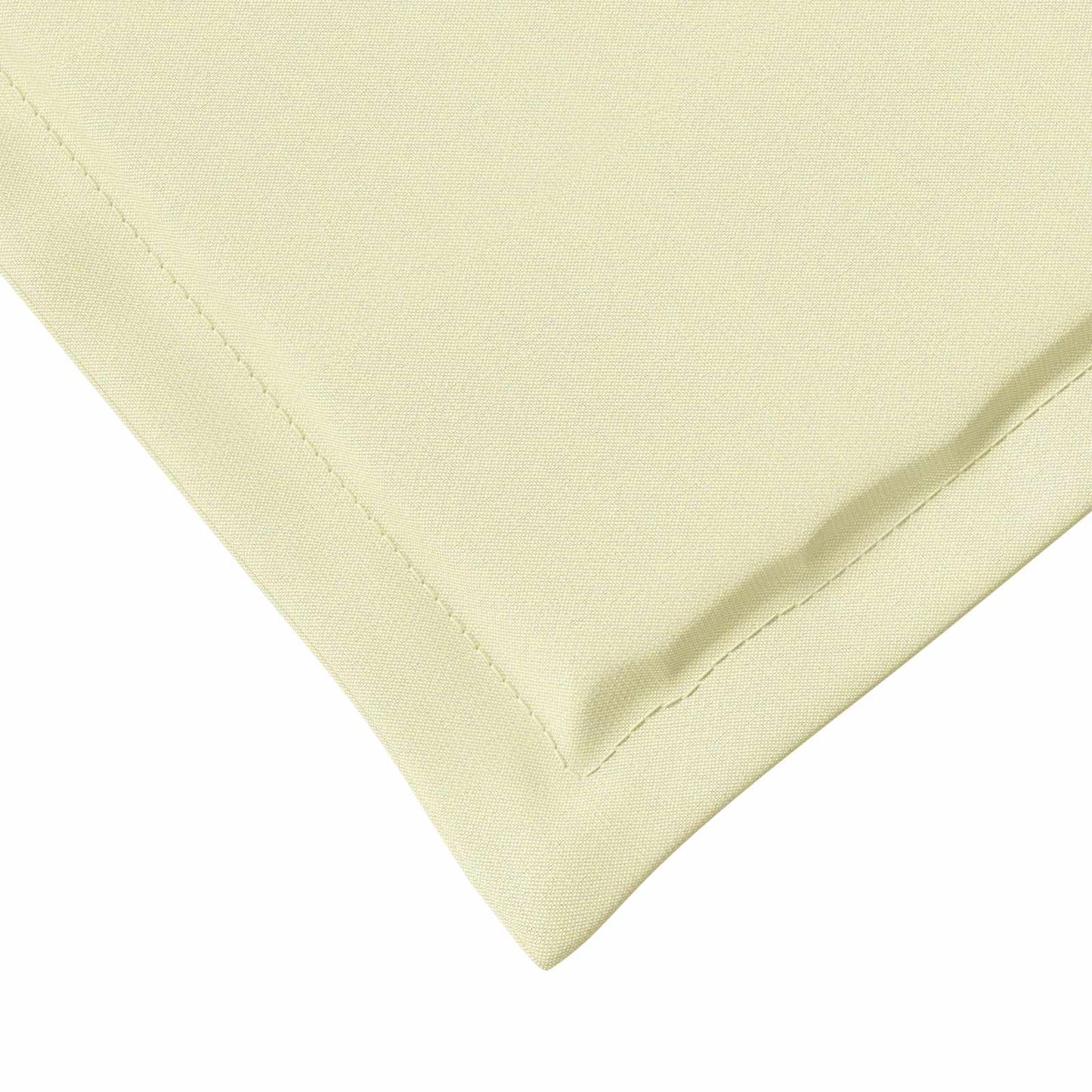 Zitkussens 4 pcs Crèmekleurig 47 x 36 x 2 cm Polyester