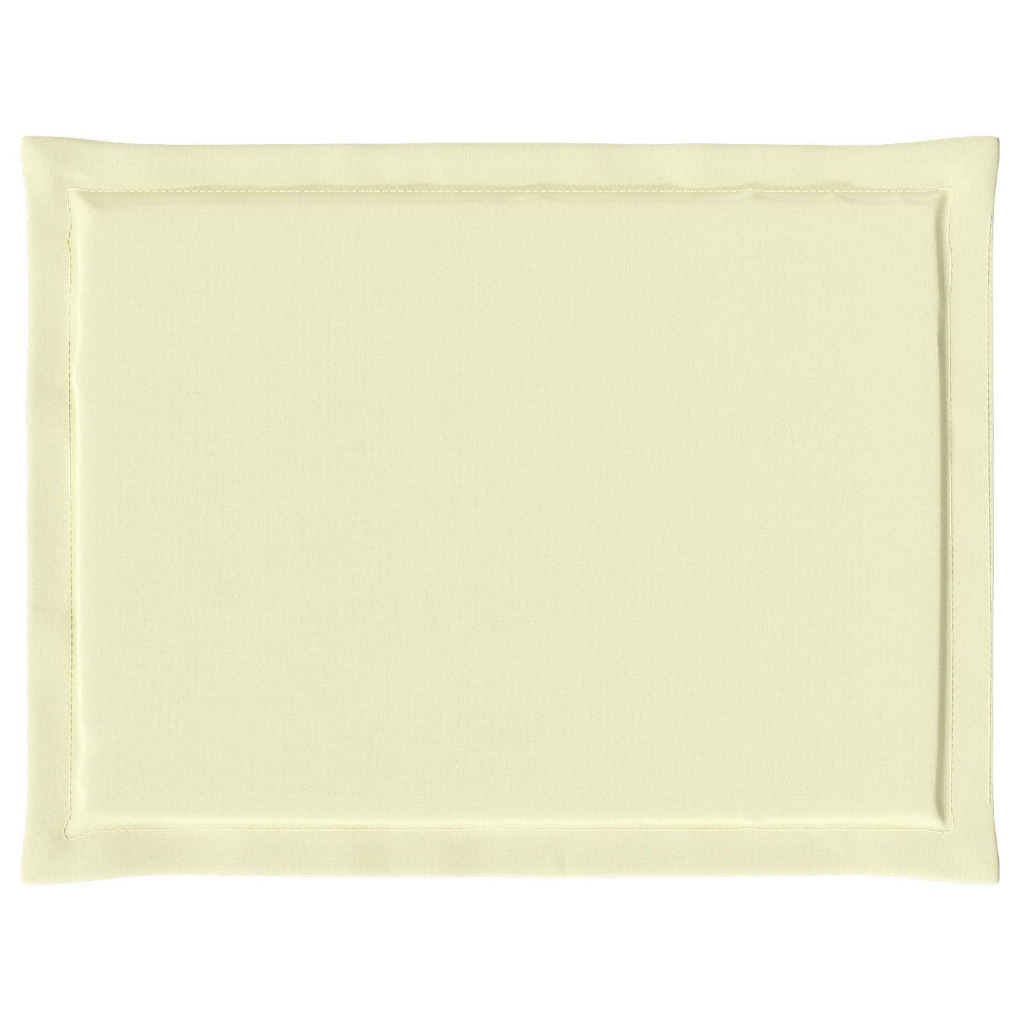 Zitkussens 4 pcs Crèmekleurig 47 x 36 x 2 cm Polyester
