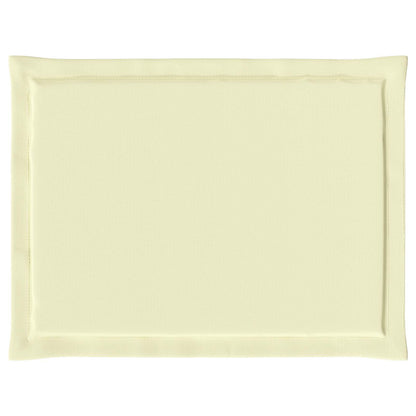 Zitkussens 4 pcs Crèmekleurig 47 x 36 x 2 cm Polyester