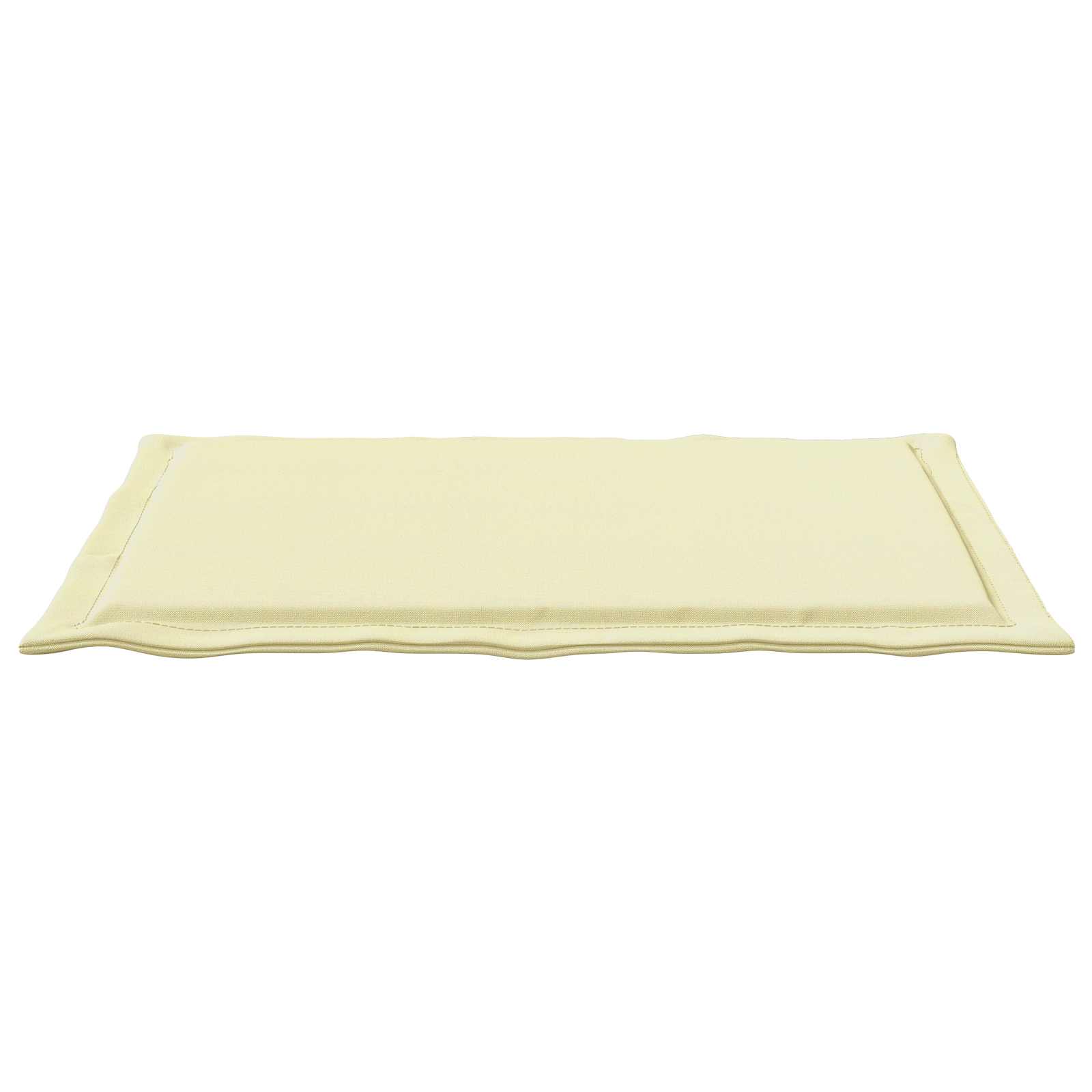 Zitkussens 4 pcs Crèmekleurig 47 x 36 x 2 cm Polyester