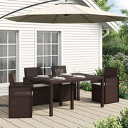 Zitkussens 4 stuks lichtgrijs 47x36x2 cm polyester