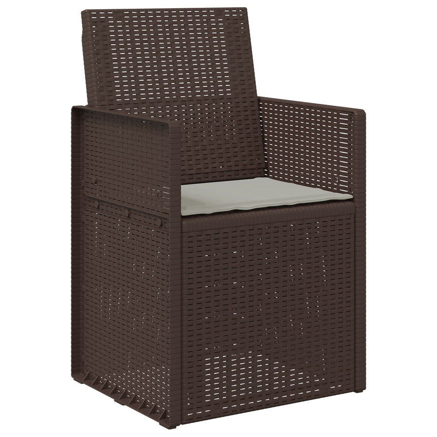 Zitkussens 4 pcs Lichtgrijs 47 x 36 x 2 cm Polyester