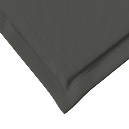 Zit- en Rugkussens 2 pcs Antracietkleurig 47 x 45 x 2 cm