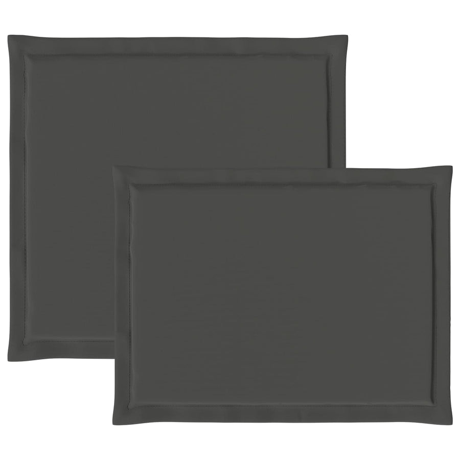 Zit- en Rugkussens 2 pcs Antracietkleurig 47 x 45 x 2 cm