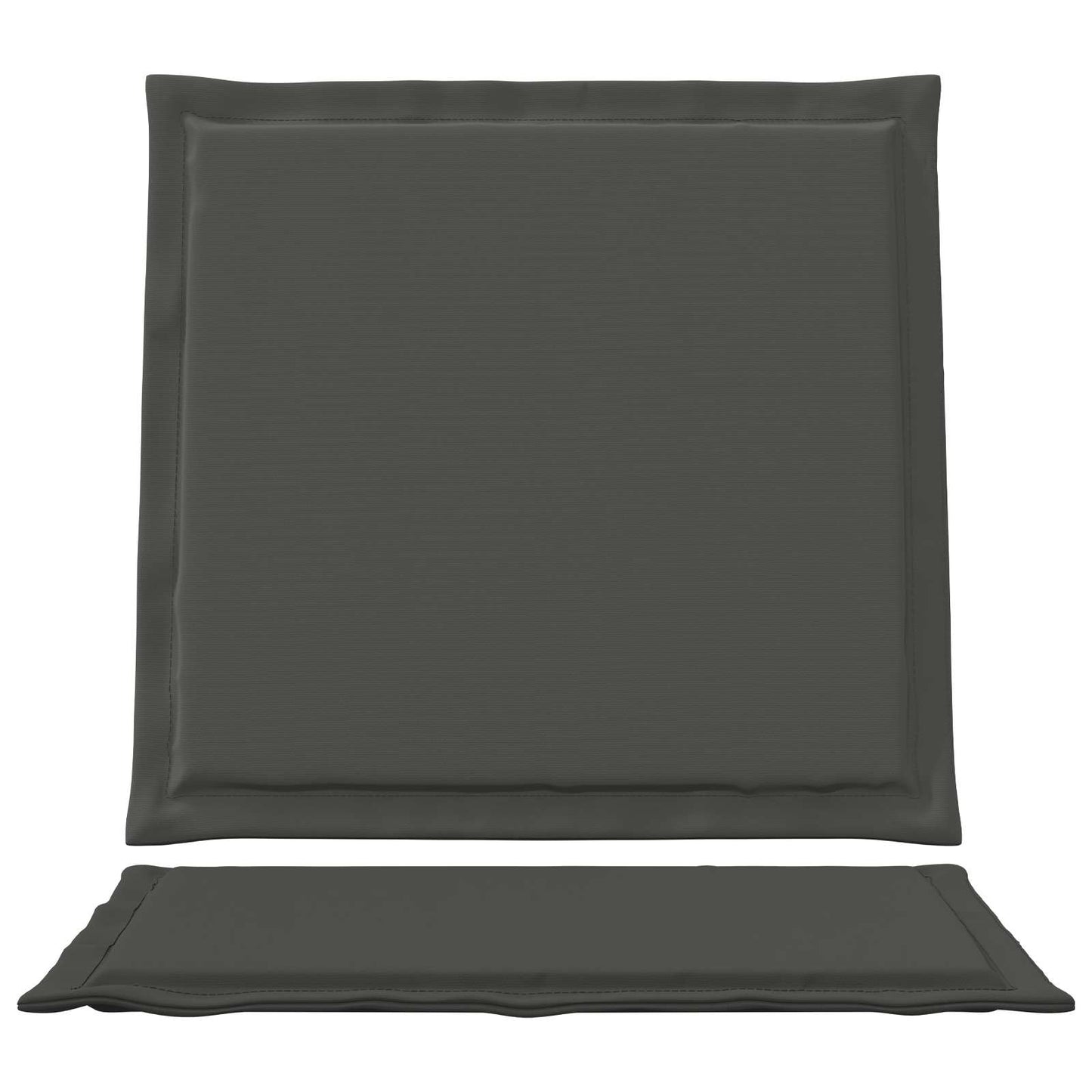 Zit- en Rugkussens 4 pcs Antracietkleurig 47 x 45 x 2 cm