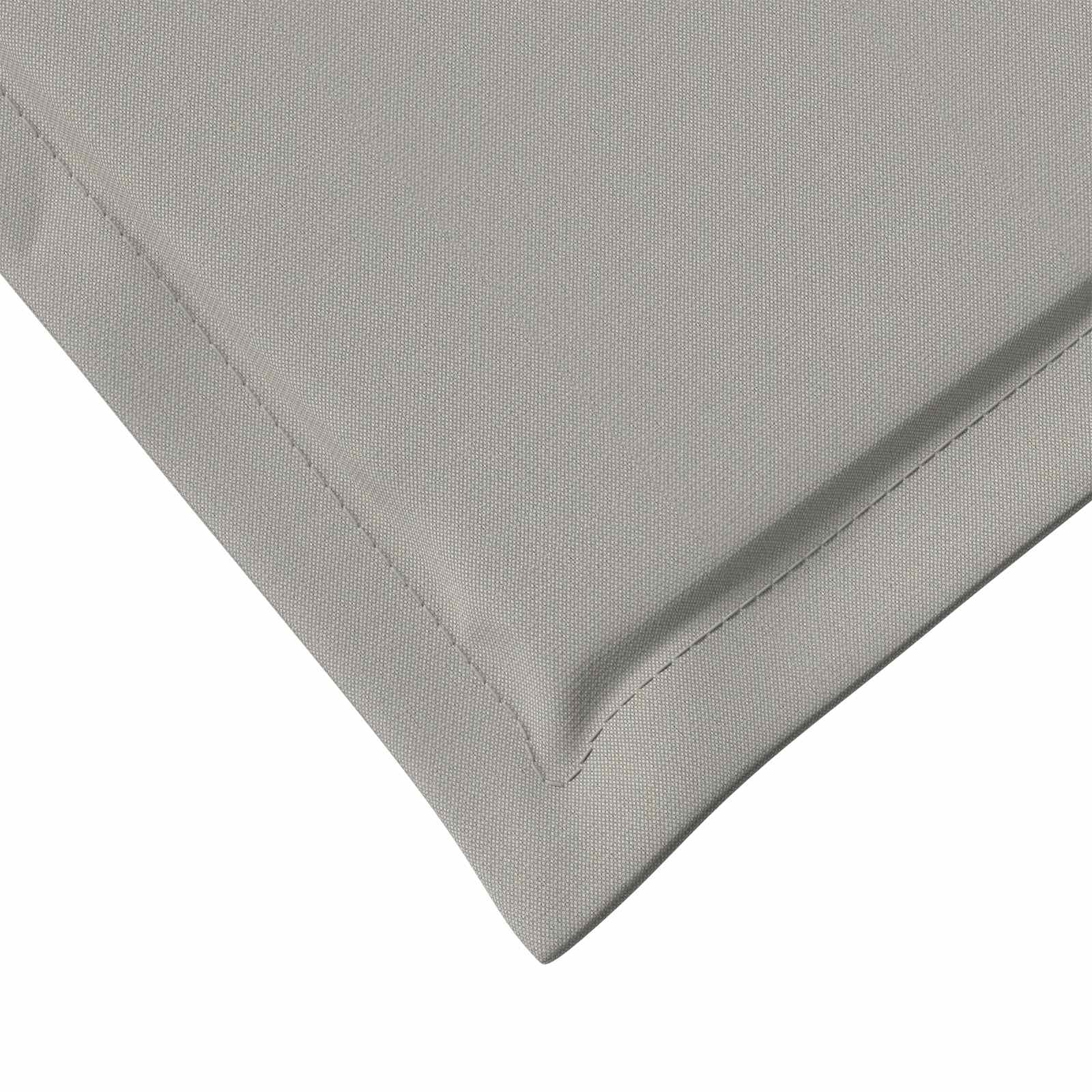 Zit- en Rugkussens 4 pcs Lichtgrijs 47 x 45 x 2 cm Polyester