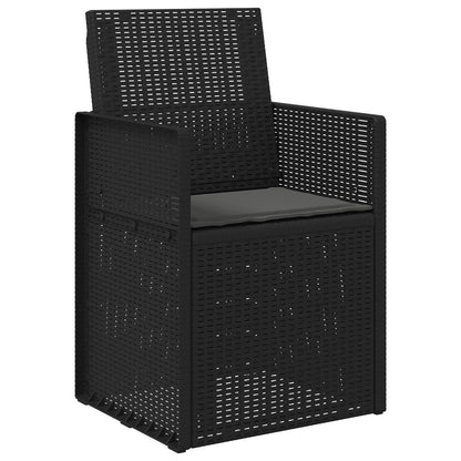 Tuin Eetstoelen 2 pcs Antracietkleurig PP