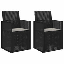 Tuin Eetstoelen 2 pcs Anthraciet en Lichtgrijs PP