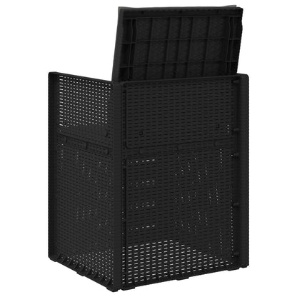 Tuin Eetstoelen 2 pcs Antracietkleurig PP