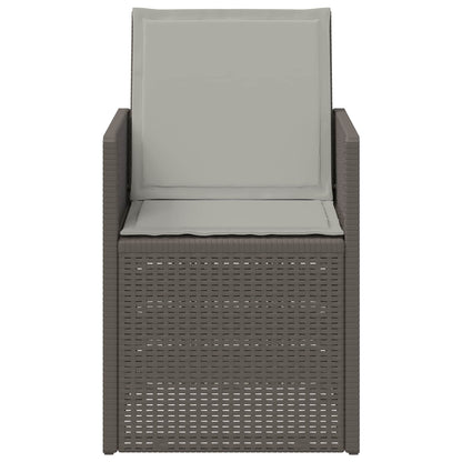 Tuin Eetstoelen 2 pcs Lichtgrijs PP