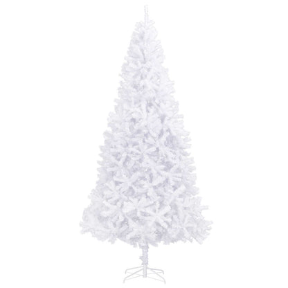Kunstkerstboom met 300 LED Wit 300 cm PVC en staal